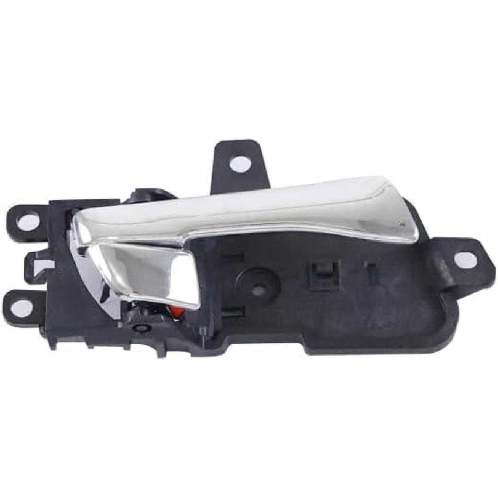 Interior Door Handle Chrome Left And Right Compatible With Hyundai Sonata 2011-2015 Front Or Rear