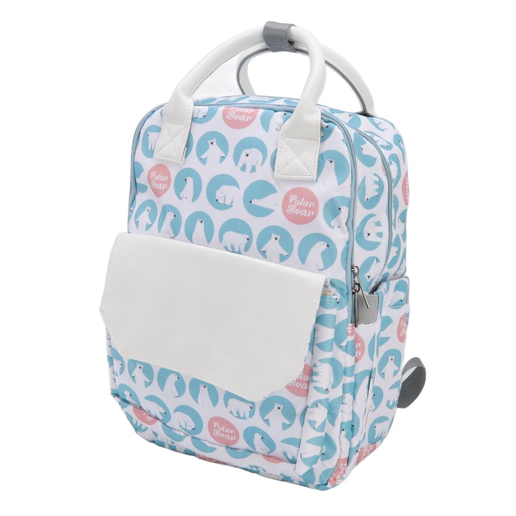 Mummy Backpack Multifunctional Large Capacity Waterproof Fashion Nylon Portable Baby Diaper Bag
