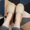 Простые модные тапочки унисекс Одноразовые тапочки для гостиниц Портативные мужские тапочки Льняные женские тапочки для дома