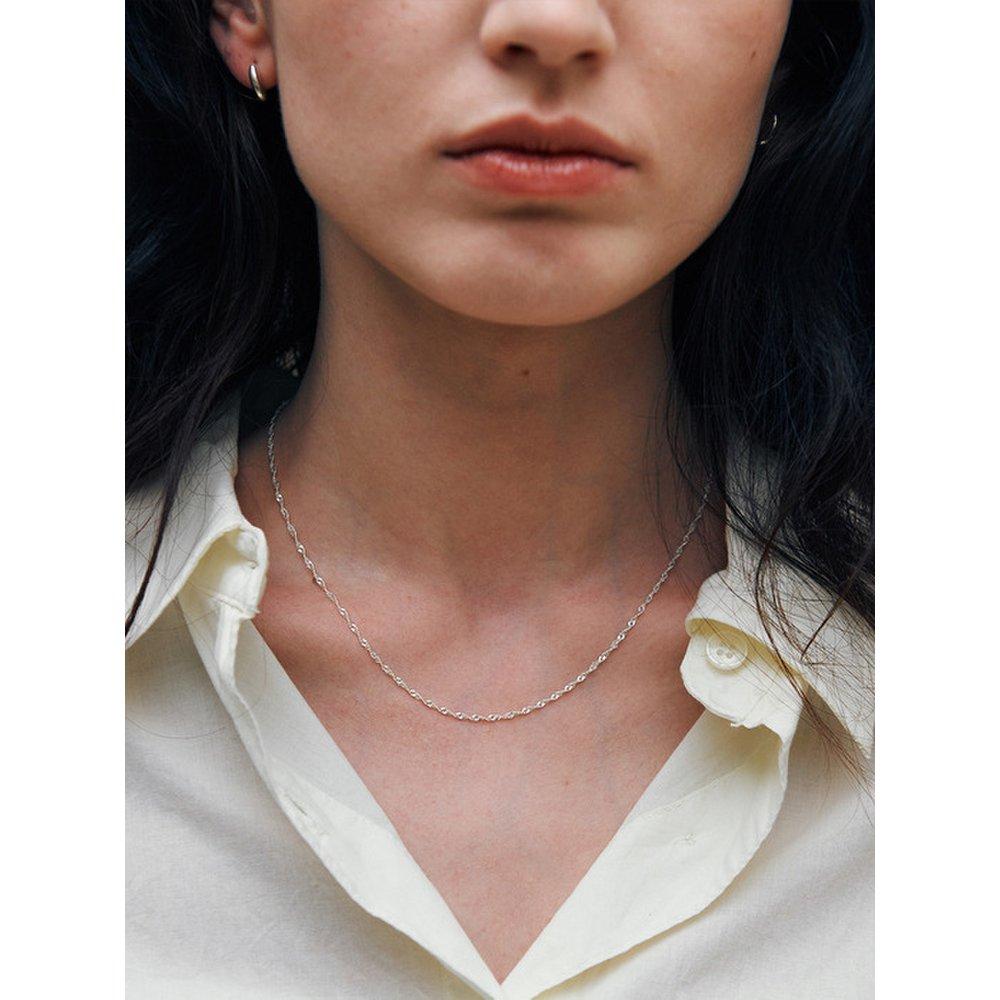 [925 Silver] Un.Silver.204 / Tordu Necklace