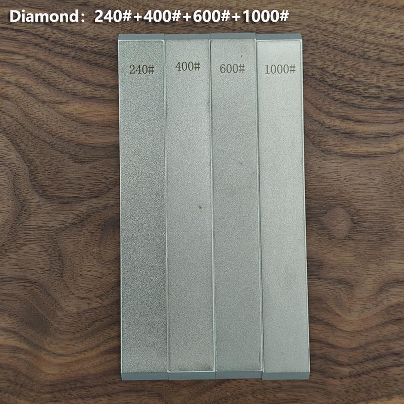 Маленький Кинг-Конг на алюминиевой основе: 240-1000# Алмазные заточные пластины с разной зернистостью, Прочная точилка для кухонных ножей