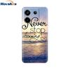 Чехол для телефона Xiaomi Redmi Note 13 Pro 5G Задняя крышка Милый Ударопрочный Мягкий Прозрачный Силикон ТПУ Для Redmi Note13 Note 13 Pro Funda