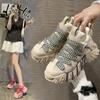 Spring and Autumn Women's Sneakers 2024 New Fashion Thick Soft Sole Comfortable Outdoor Running Women Shoes Casual Versatile