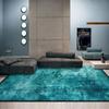 Темно-синий абстрактный ковер для гостиной, легко чистящийся, декоративный, ковры для зоны дивана и столика, большой площади, для спальни, гардеробной, напольный коврик, нескользящий