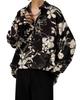 QYY Aloha Long Floral Loose Open Sun Casual Summer Men's Shirt, Sleeve, Print, Fit, Collar, Lightweight, Protection, Shirt, Stylish, Beachwear,