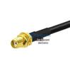 SYV50-3 RF Coaxial Cable with TNC Male to SMA Female Connectors