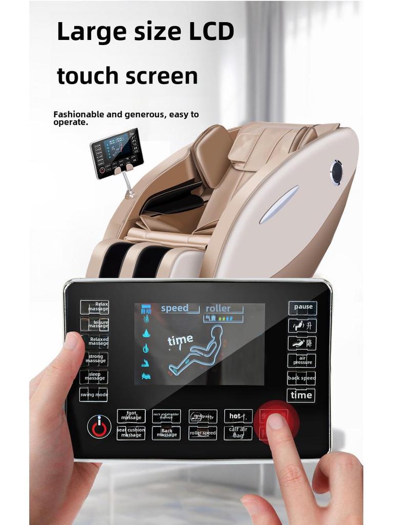 Роскошное электрическое массажное кресло для музыкантов - Полностью автоматическое, многофункциональное, диван для расслабления всего тела