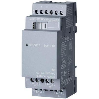 Siemens LOGO! DM8 230R Module Extension Power Supply 230V Black