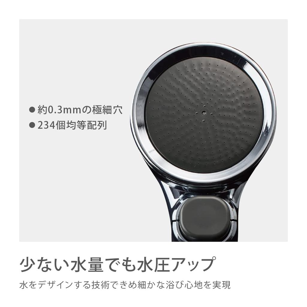 Душевая головка Takagi Metallic Feeling Shower Pita WT Water Saving JSB022M