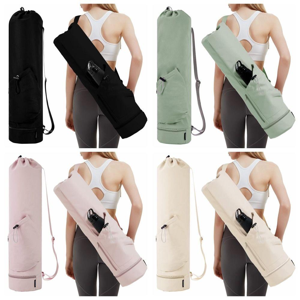 Waterproof Yoga Mat Bag Large Capacity Exercise Storage Bag Breathable Sports Bag Gym