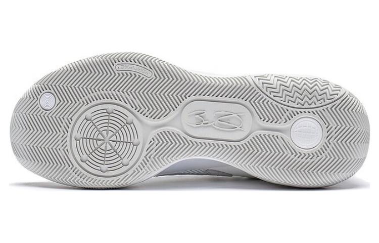 Li Ning Wade ALLDAY Wade ALLDAY Comfortable Abrasion Resistant Breathable Low top Basketball Shoes Men's White Gray ABPT007-4