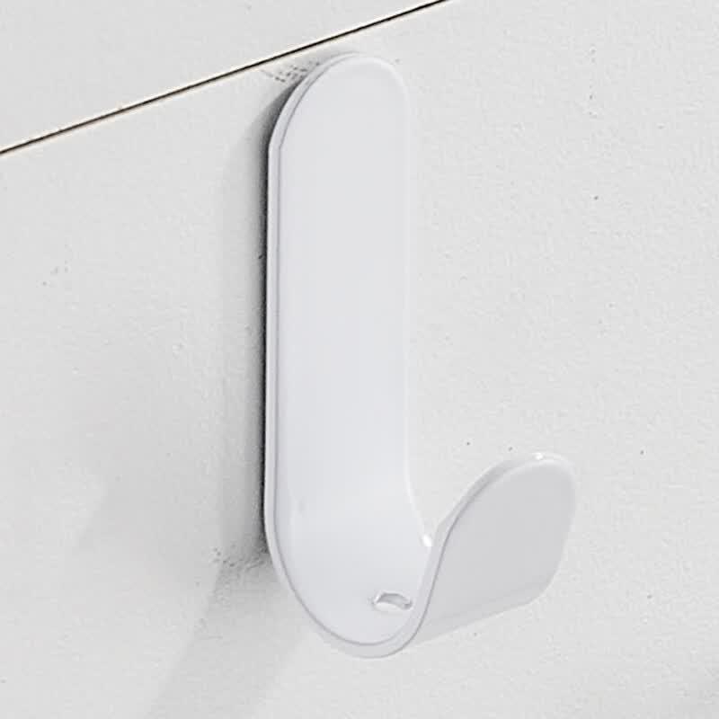JINGRUIXIANG No-Drill Gunmetal Grey Metal Hooks