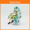 Hatsune Miku Pvc Model Ornament With Four Leaf Clover Style For Desk Decor And Collectible Display