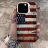 Дизайн в стиле американского флага IMD Чехол для телефона Для iPhone 17 16 Pro Max 15 Plus 14 13 12 11 17Air 16E XS X XR Ударопрочный Жесткий чехол