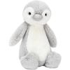 Jellycat Shy Sparkling Penguin Dolls Plush Doll 22cm Height In Sitting Posture