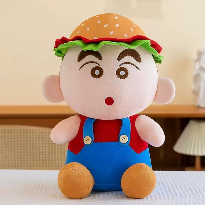 Cute cute burger small new rag doll doll doll sleeping pillow cushion for girls gift