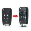 Новый для Chevrolet Cruze Для Opel Insignia Astra Zafira Mokka Agila Corsa Meriva Signum Tigra Модифицированный корпус автомобильного ключа Mando