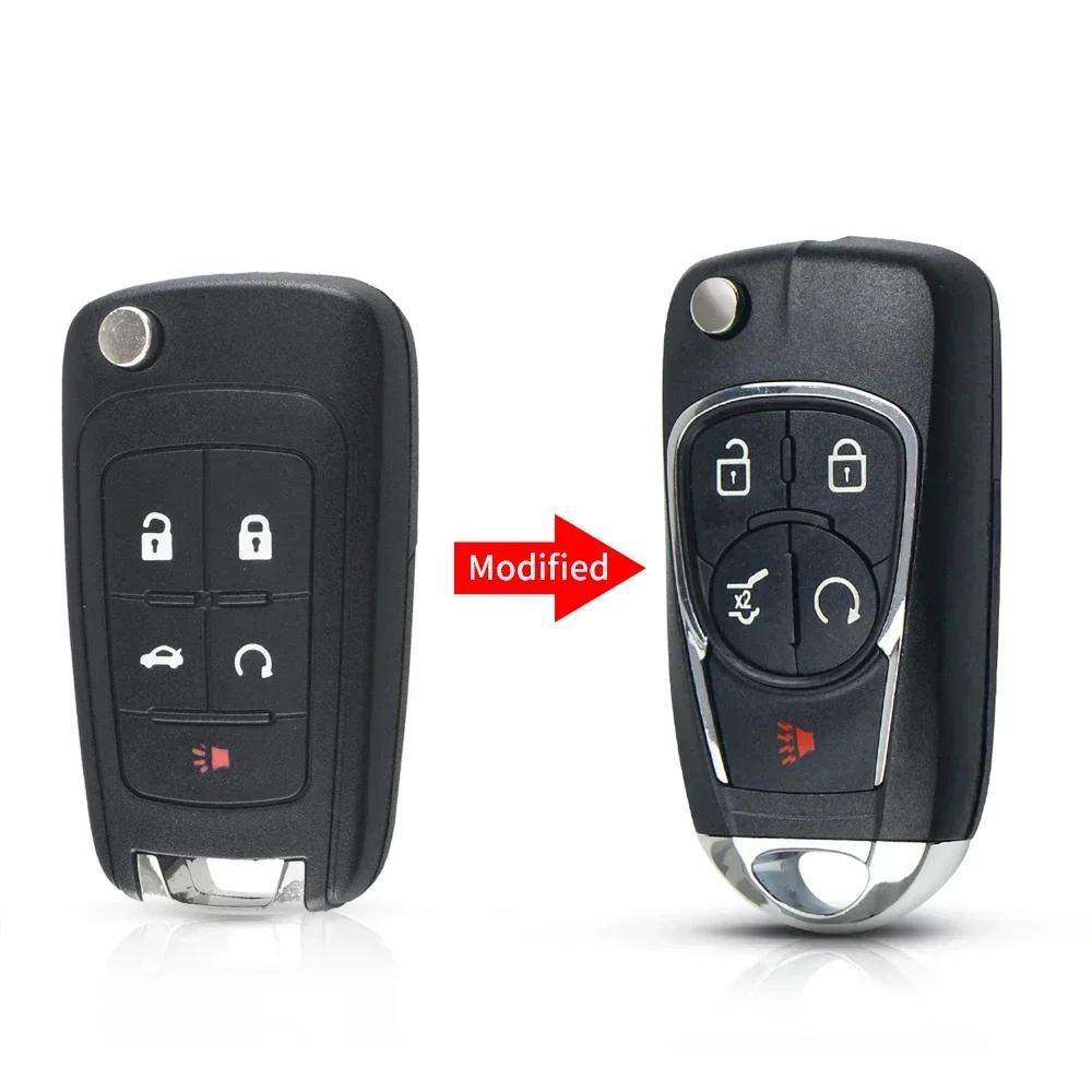 Новый для Chevrolet Cruze Для Opel Insignia Astra Zafira Mokka Agila Corsa Meriva Signum Tigra Модифицированный корпус автомобильного ключа Mando