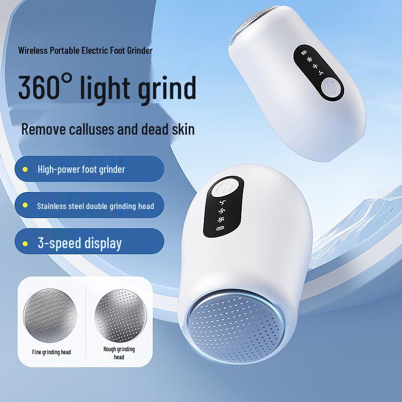 USB Electric Foot Grinder - Removes Dead Skin & Calluses for Pedicure