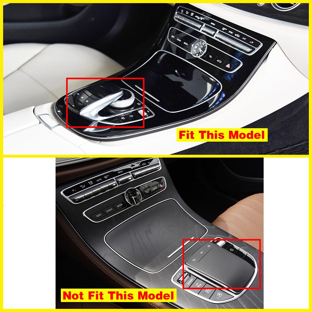 Для Mercedes Benz E Class W213 E200 E300 E350 2016 2017 2018 автомобильный держатель для чашки на центральной консоли, панель передач, рамка, накладка