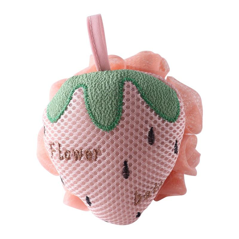 Мультяшная губка для ванны, двусторонняя щетка для душа, ручной скребок, легкий отшелушивающий инструмент для взрослых, домашняя ванная комната