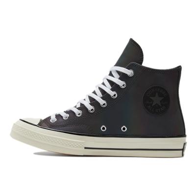 Классические парусиновые кеды Chuck Taylor All Star 1970-х годов с высоким верхом, унисекс, угольно-черные