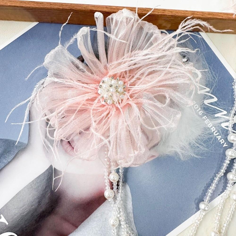 Tassel Style Nail Bead Flower Applique Double Flower Chest Flower Patch Flower Patch Wedding Dress