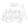 Happy Birthday Candle Party Cake Topper Supplies Decoration