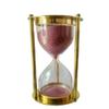 Sand Timer Glass Hourglass Clock Gold Brass Nautical Marine Gift