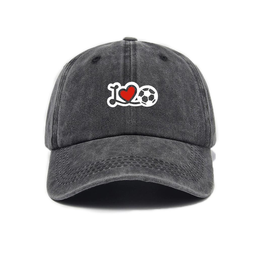 1pc Soccer Print Baseball Cap for Watch The Game,Perfect for Outdoor Activities and Urban Adjustable,Catering To Football Fans