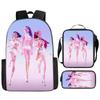 TS JYL laptop bag,Girls School Backpack Large Capacity Fashion Bag For Middle School