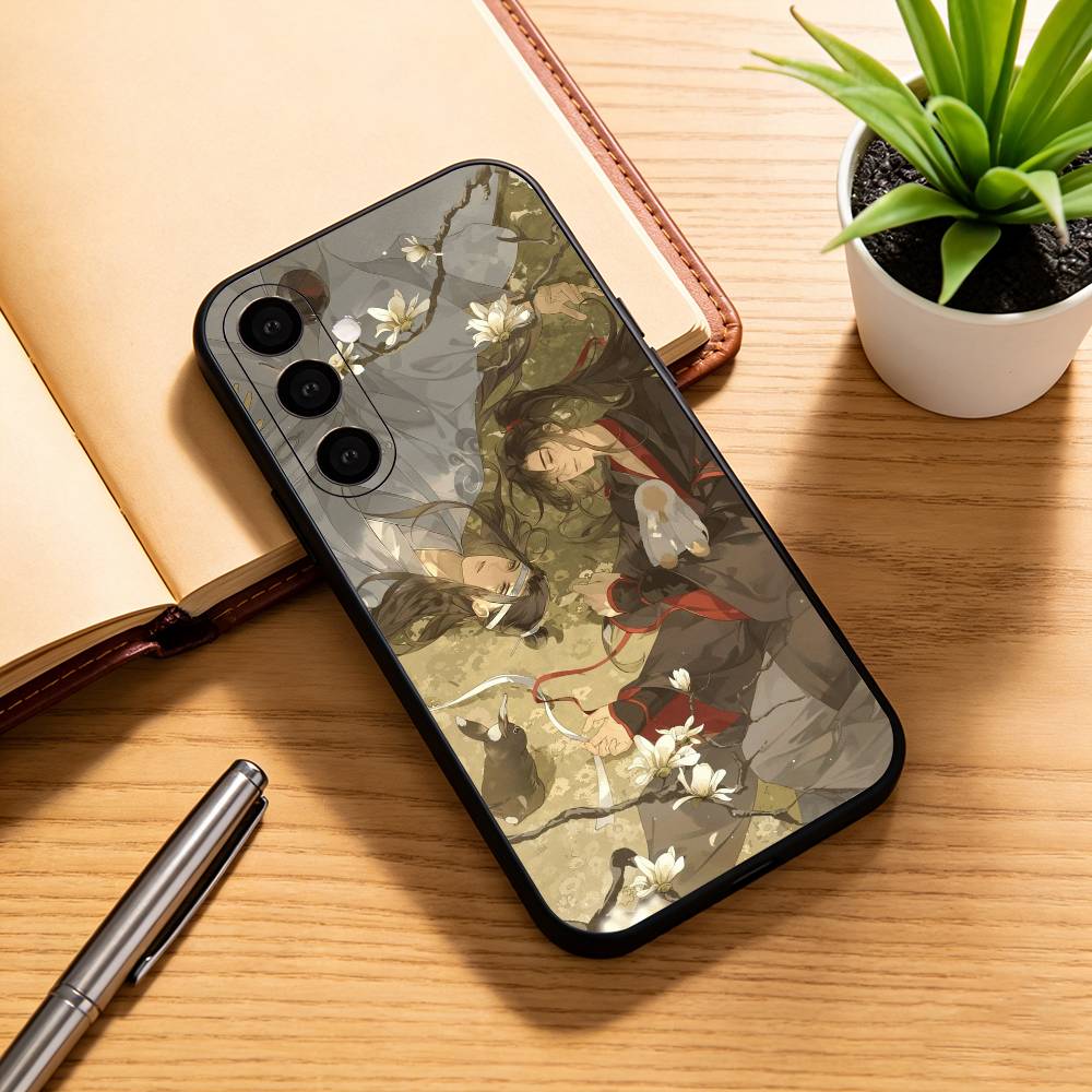 Anime mo dao zu shi Phone Case For Samsung Galaxy A73,A72,A71,A70,A53,A52,A51,Soft Silicone Black Cover