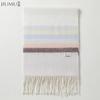 JIUMU Women's Plaid Knitted Warm Scarf