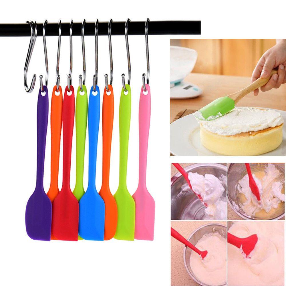 Butter Kitchen Accessories Silicone Cake Spatula Pastry Scraper Cookies Mould Baking Mold