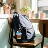 Hanger Pu Keychain Candy Color Bag Charm Lovely Coffee Cup Leather Pendant  Bag Pendant