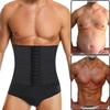Men Body Shaper Slimming Belt Waist Trainer Sauna Swat Belt Workout Corsets Modeling Straps Sport Girdle Fitness Fat Burning Trimmer Shapewear