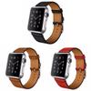 Кожаный ремешок Apple Watch 8 для одинарного петлевого плетения из натуральной кожи для 38 мм и 42 мм