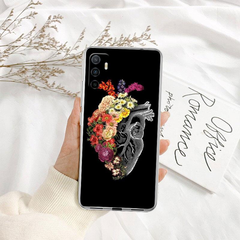 Прозрачный чехол для телефона Calm Heart Art для Motorola Moto G40 G04 G05 One Ace Action Fusion + Plus Hyper Macro Vision Zoom