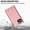 Wallet Skin-feeling Multi-card Zipper With Lanyard Leather Case For iPhone 14 Pro Max Samsung Galaxy A13 A33 A53 Xiaomi Redmi Note 11 Huawei P30 Lite