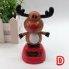 New Arrival Christmas Car Ornament Solar Ornament Bobblehead Doll Christmas Modeling Ornament Gift Creative Interior Car Supplie