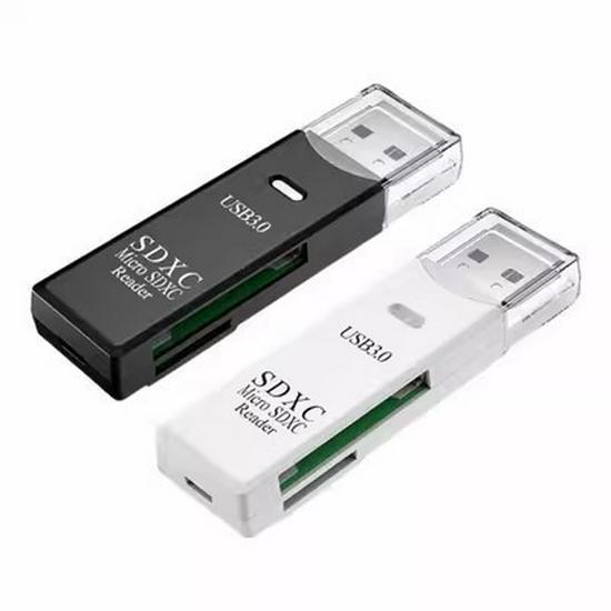 Высокоскоростной USB 3.0 двойной SD-кардридер: Универсальный OTG-кардридер для камеры и компьютера