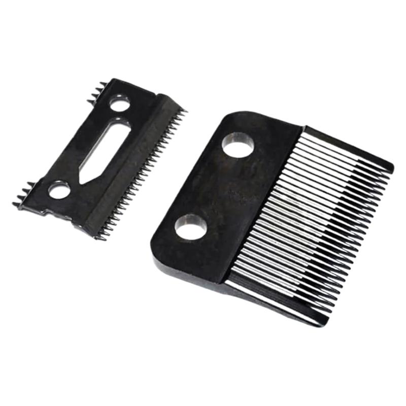 Практичные сменные лезвия из нержавеющей стали Запчасть для ремонта машинок для стрижки волос Металлические головки Подходят для домашнего и салонного использования