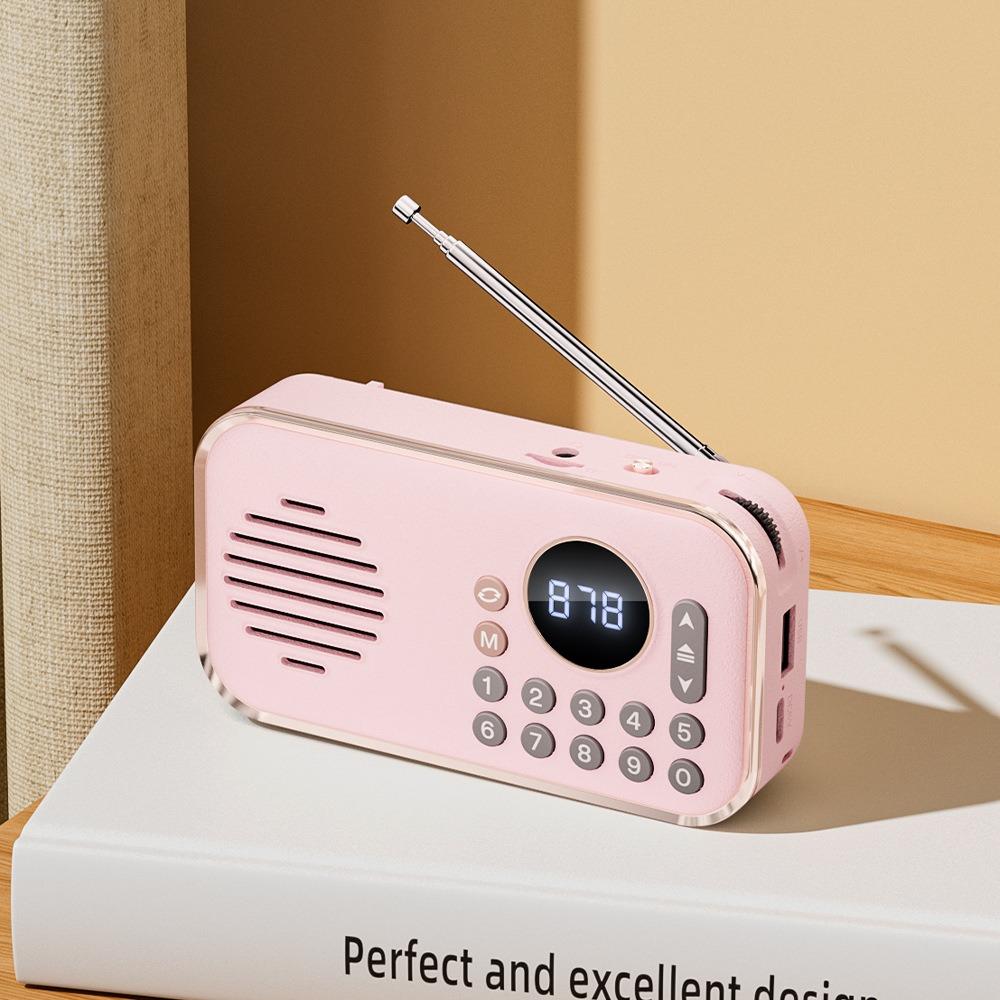 Пожилая Bluetooth-аудиокарта U-диск радио портативная музыкальная трансляция Walkman динамик