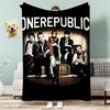 Плед OneRepublic Легкий 240 г Фланелевый Мягкий Для Кожи Для Охлаждения Летом