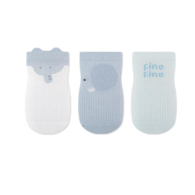 3 пары/лот Новые летние детские носки для девочек Ультратонкие сетчатые носки Мультяшные кролик собака Детские носки для первых шагов