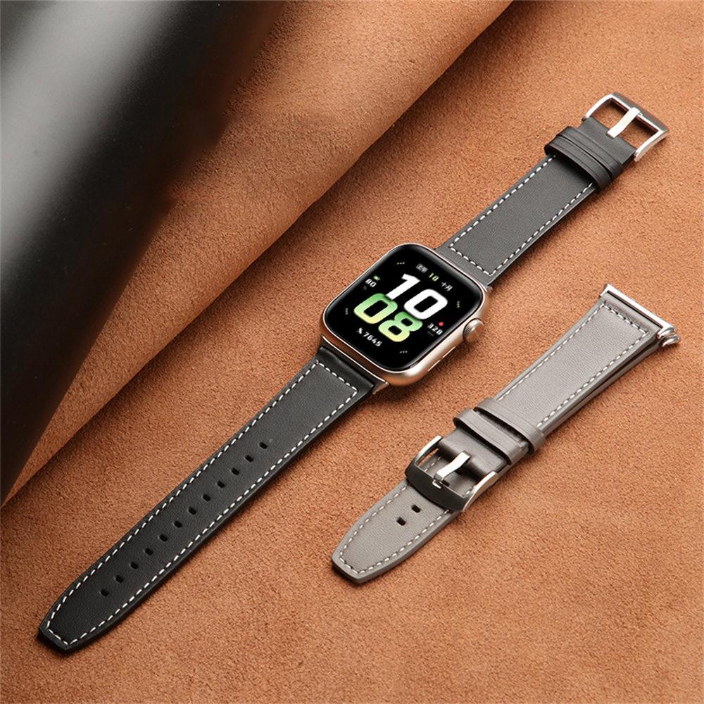 Для Honor Watch 5 Ремешок для часов из натуральной коровьей кожи Замена Регулируемый ремешок