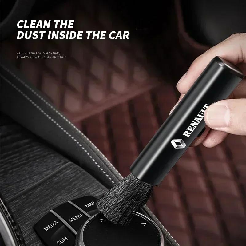 2026 Hot For Renault Hub Caps Car Interior Cleaning Vent Cleaning Soft Brush Tools For Renault Clio Koleos Megane 4 Espace QM6 K
