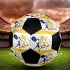 Tails Explorer Soccer Ball Colorful All Ages Machine Stitched PVC Competition Ready Durable High-Bounce.SIZE5