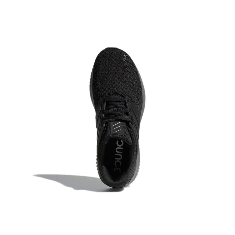 adidas Alphabounce Rc.2 Спортивная ткань Нескользящие Износостойкие Дышащие Низкие Кроссовки для бега Женская кроссовка Черный AQ0555