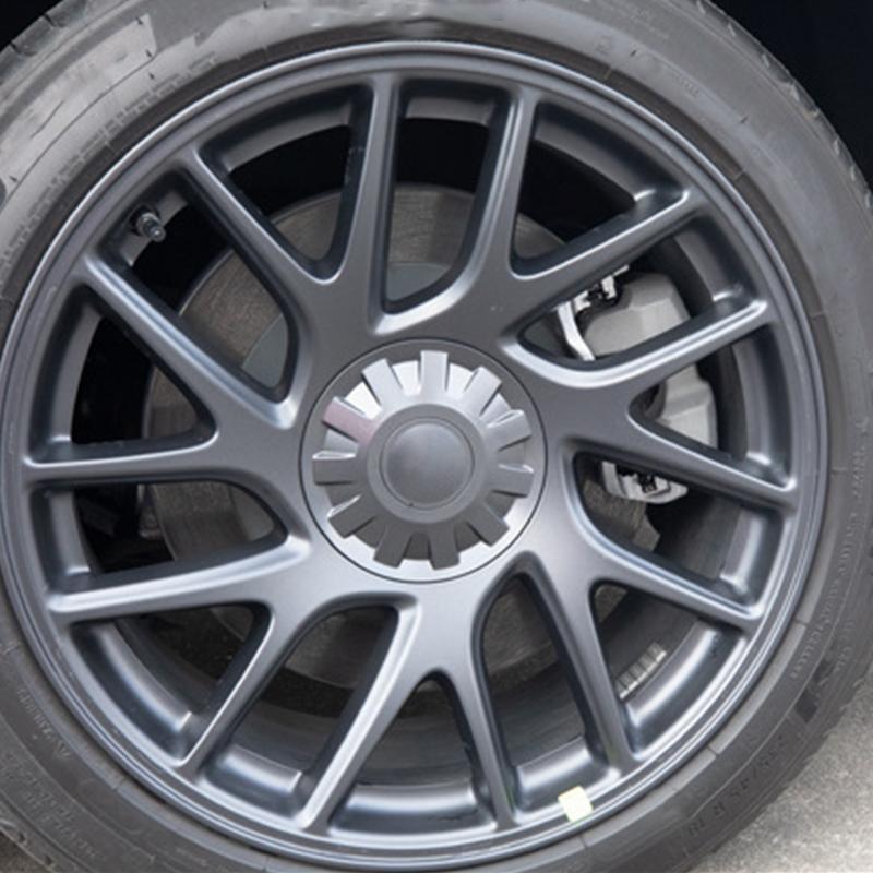 Для Tesla Model 3 2025 2025 Комплект из 4 шт. Колпачки ступицы колеса Колпачки центра колеса 18 дюймов Аксессуары для модификации автомобиля